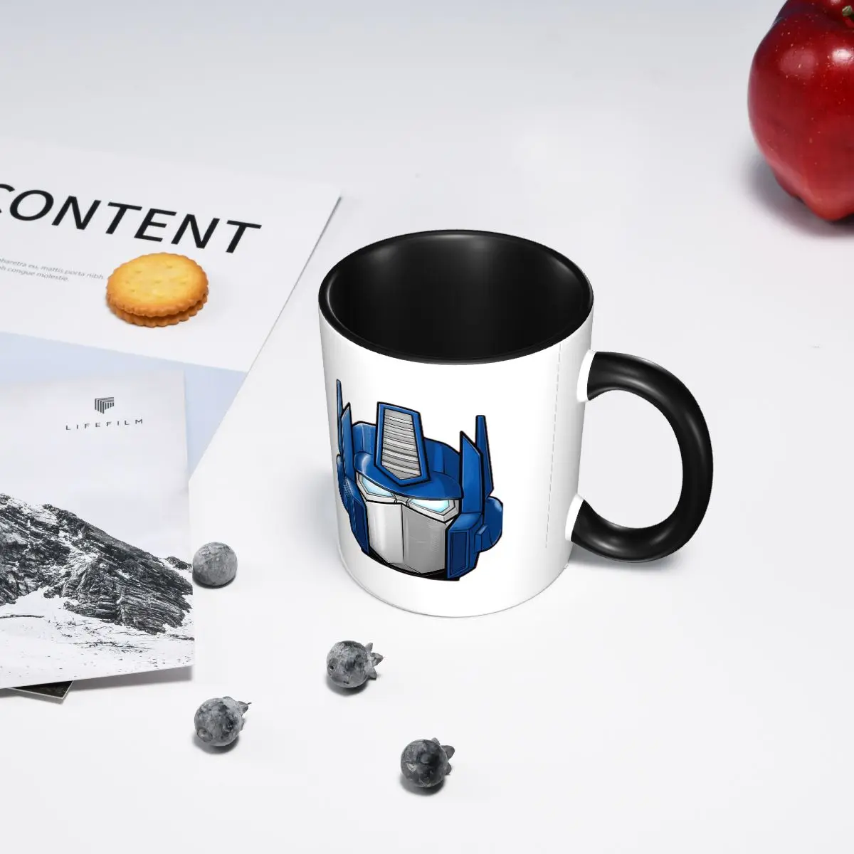 Optimus Prime Mug Funny Ceramic Coffee Cups Tea Mugs Milk Cup Drinkware Gifts for Friends