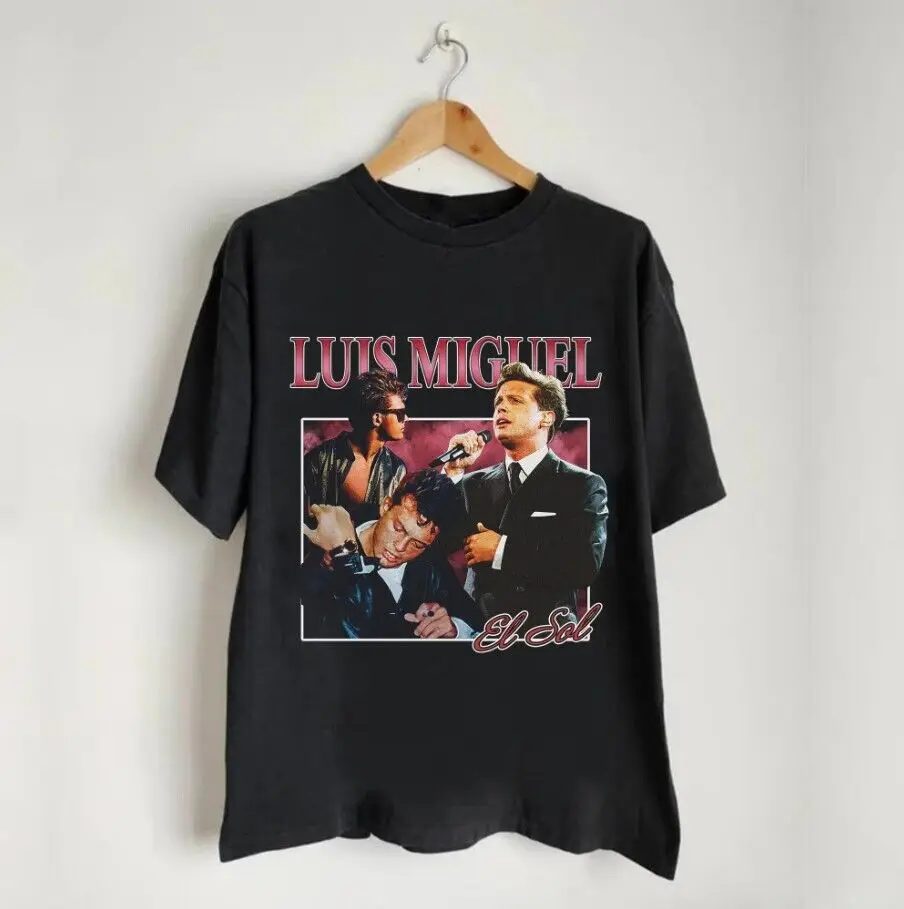 Camiseta Vintage Luis Miguel de los años 90 para fan