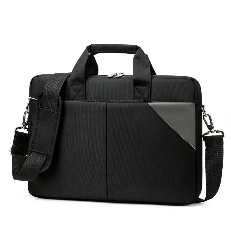 Men's 15.6-inch Laptop Briefcases Bag Nylon Oxford Cloth Multifunctional Single Shoulder Bag Business Portable Laptop Handbag
