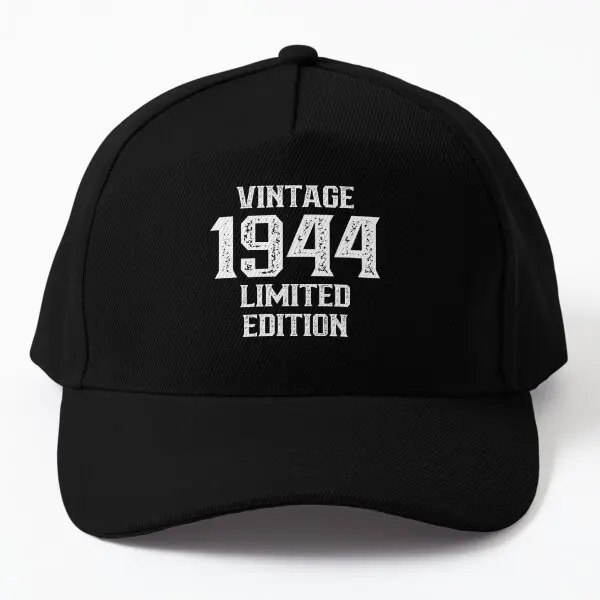 Vintage 1944  Baseball Cap Hat Sun Hip Hop Spring  Fish Sport Snapback Bonnet  Women Casual Solid Color Boys Casquette Summer