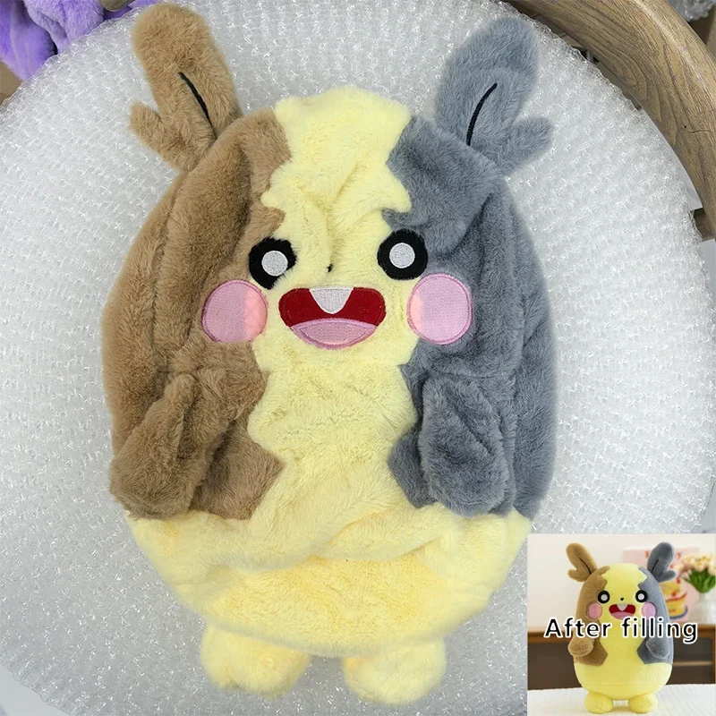 

Огромный Pokemon Morpeko аниме плюшевые игрушки большой Pokémon Plushie Kawaii полуфабрикат кожаная кобура подушка подарок для детей на Рождество