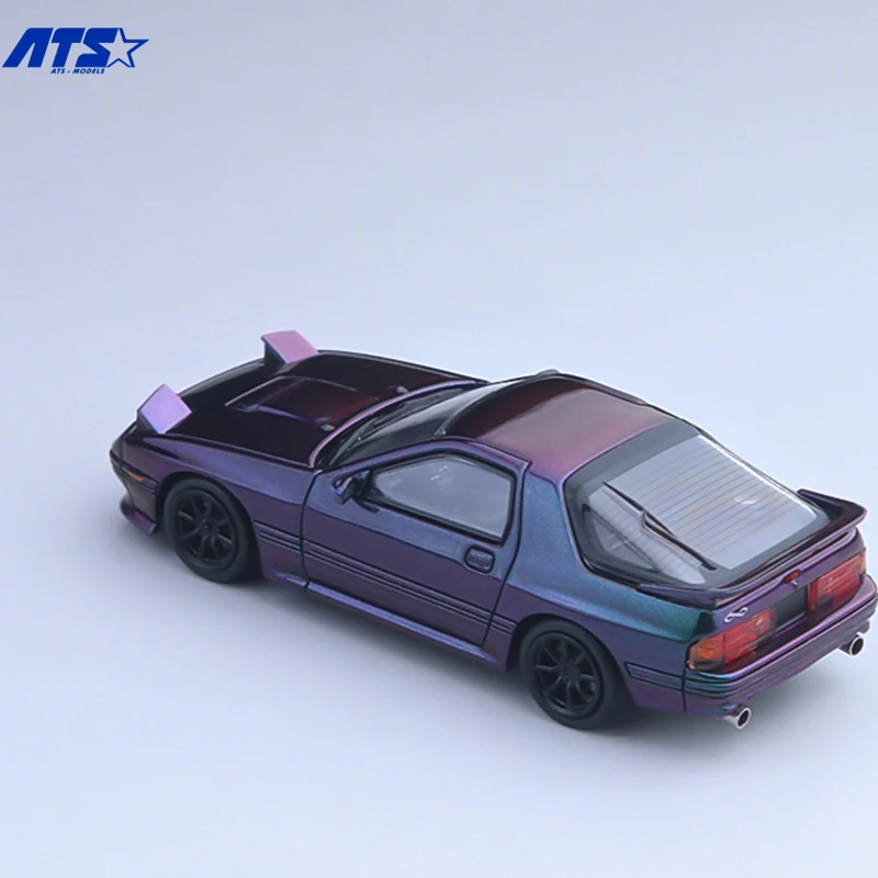 Nieuwe Ats 1:64 Mazda Rx-7 Fc3s Kameleon Simulatie Legering Miniatuur Gegoten Auto Model Aangepaste Kinderspeelgoed Collectible Ornament