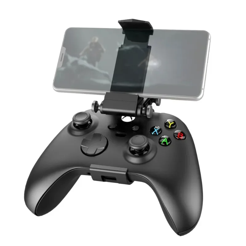 PG-XBS005 Adjustable Three Stage Phone Mount Clamp Clip For Xbox Series S X Controller Stand Holder Bracket