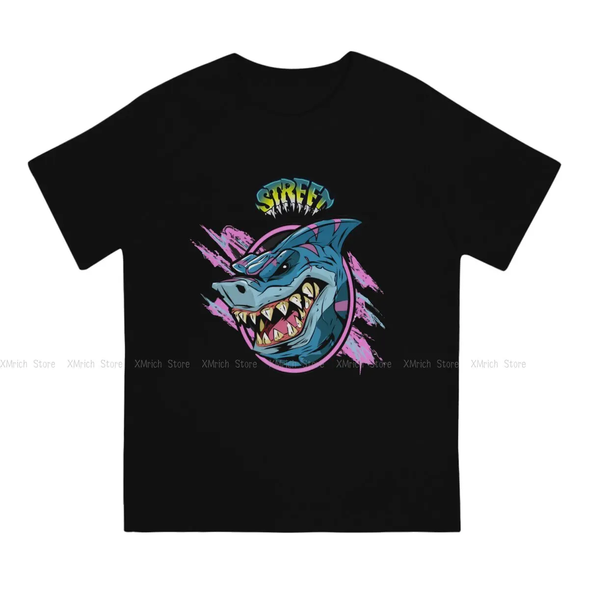 Streex Classic Unique TShirt Street Sharks Jab Animated Leisure T Shirt Hot Sale Stuff For Adult