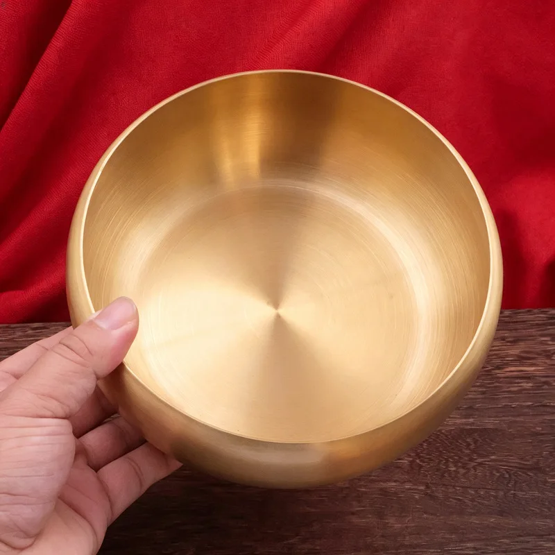 Brass set, office ceremony tea utensils, pure ornaments, promotional gifts, wholesale metal crafts, copper decora
