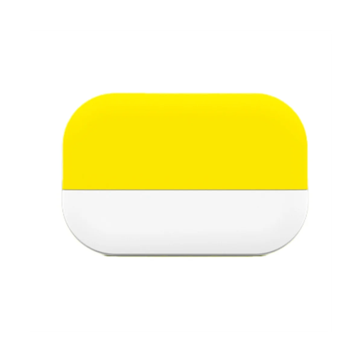 

Bluetooth 5.2 Speaker Wireless Bone Conduction Music Box Support TF Card Mini StereoPlayer Under Pillow(Yellow)