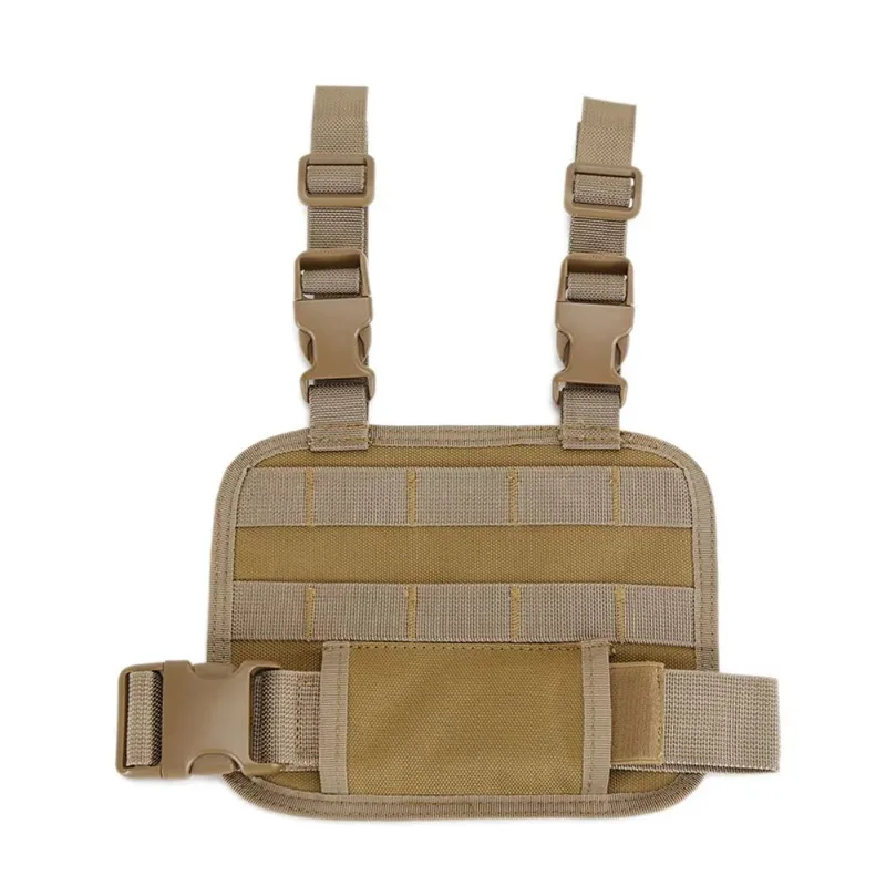 

Tactical Drop Leg Platform-Molle Thigh Rig Panel Outdoor Hunting-Adapter with Quick Release Buckle Adjustable Belt&Thigh Straps