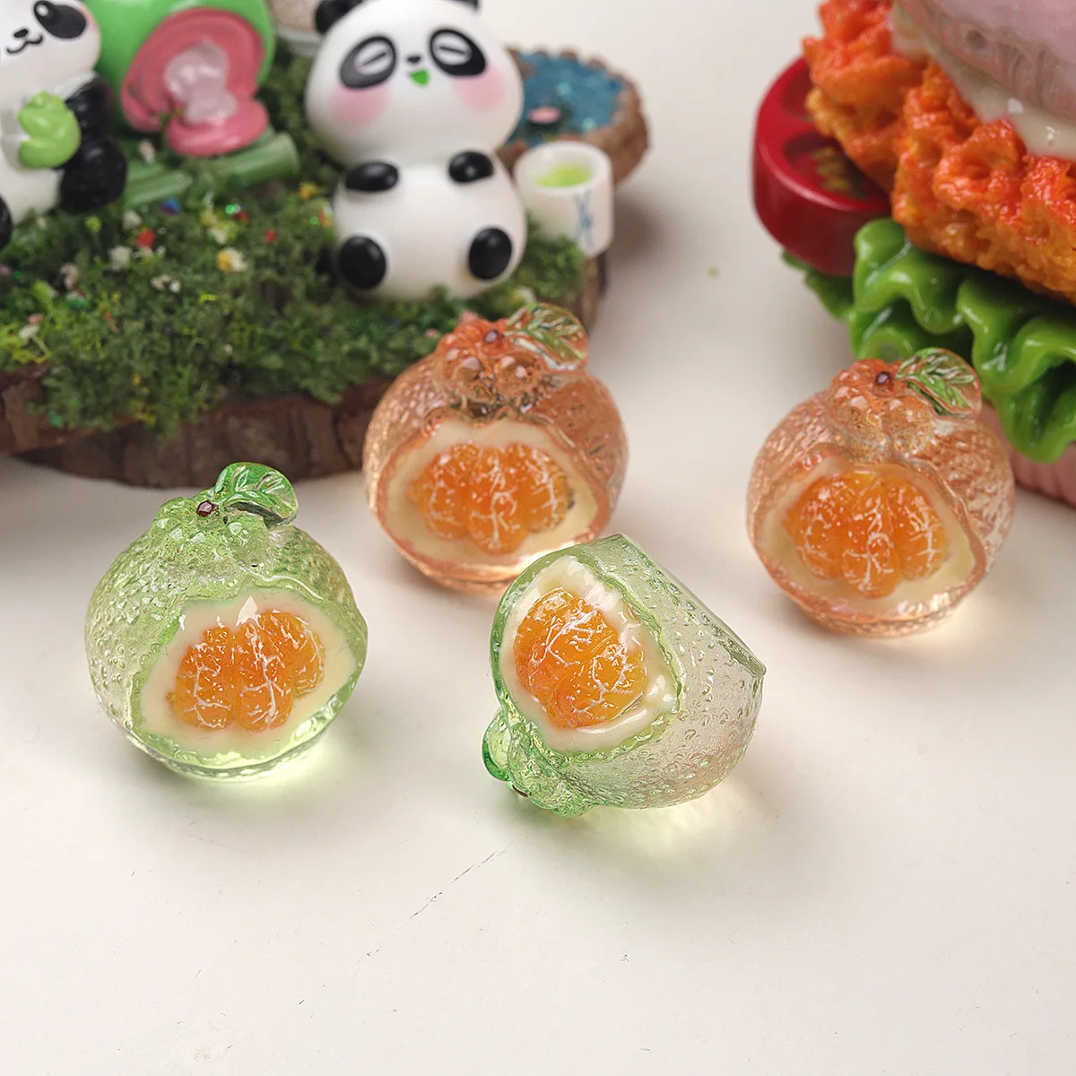 10pcs Cartoon 3D Resin Simulat - Flower Preservation Resin review and price