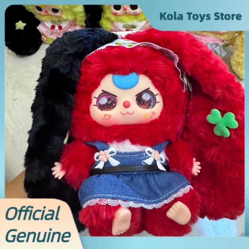 

Подлинная детская фигурка Three Lily Rabbit Town V4 Series Mystery Box Kawai, коллекционные куклы, слепая коробка, модные игрушки, подарки на день рождения