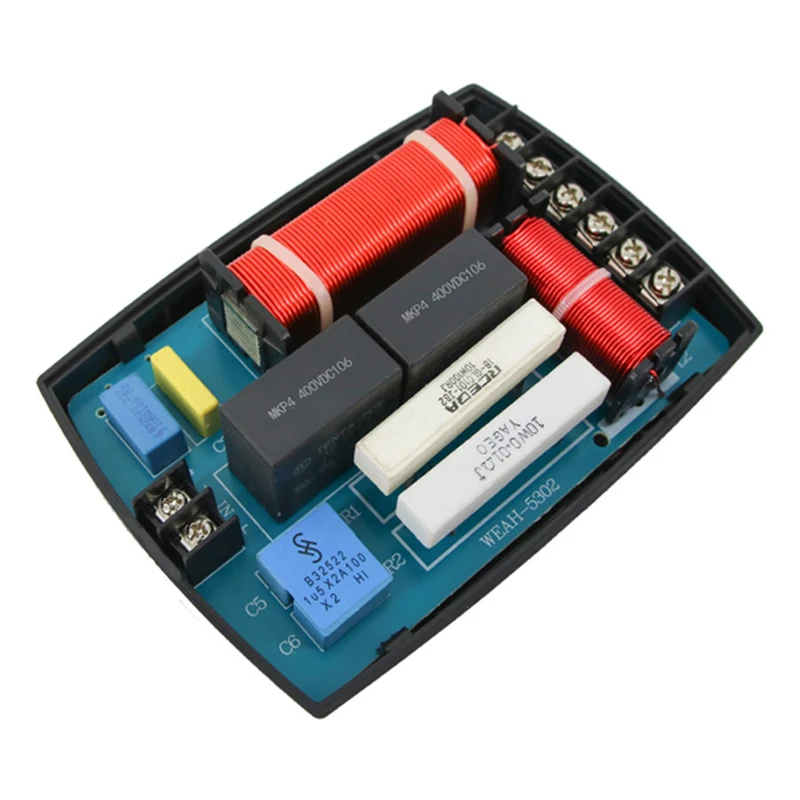 Altavoz profesional de alta potencia, divisor de frecuencia de filtro de coche, Audio cruzado, agudos, Alto y bajo, Independiente