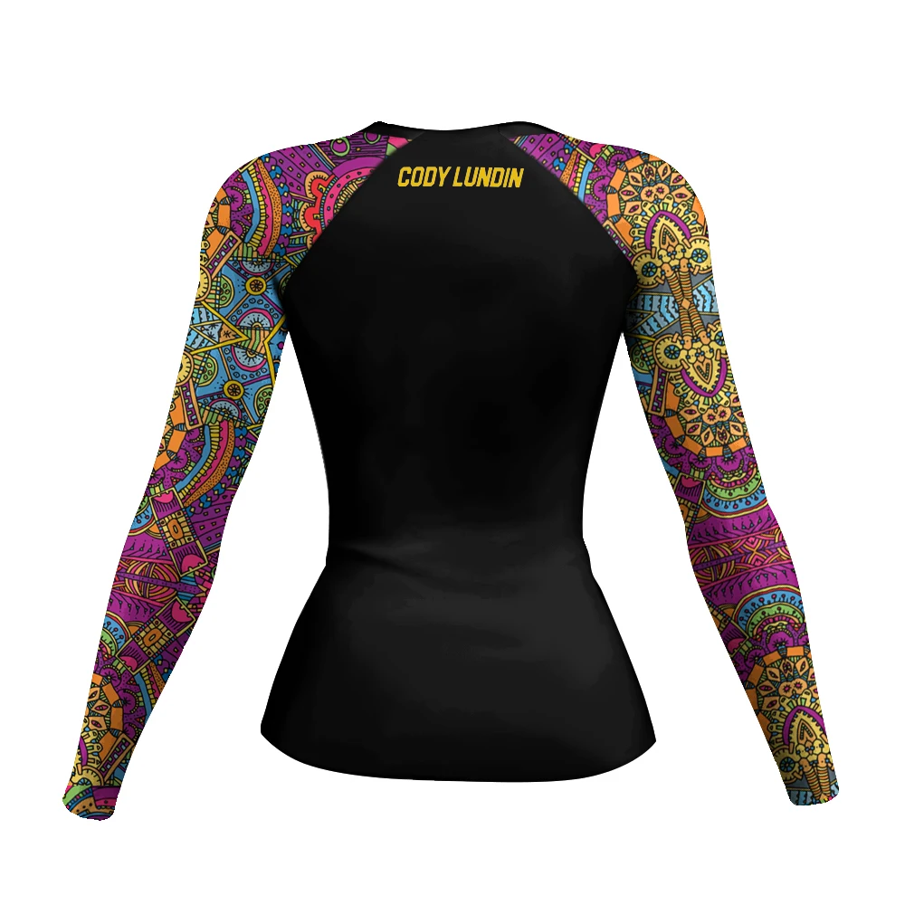 2023 Cody Lundin Women\'s Surfing Shirt  Sunscreen Rashguard Cycling T-shirt Fighting Wear Quickly Dye Jiu jitsu gi Westling Tees