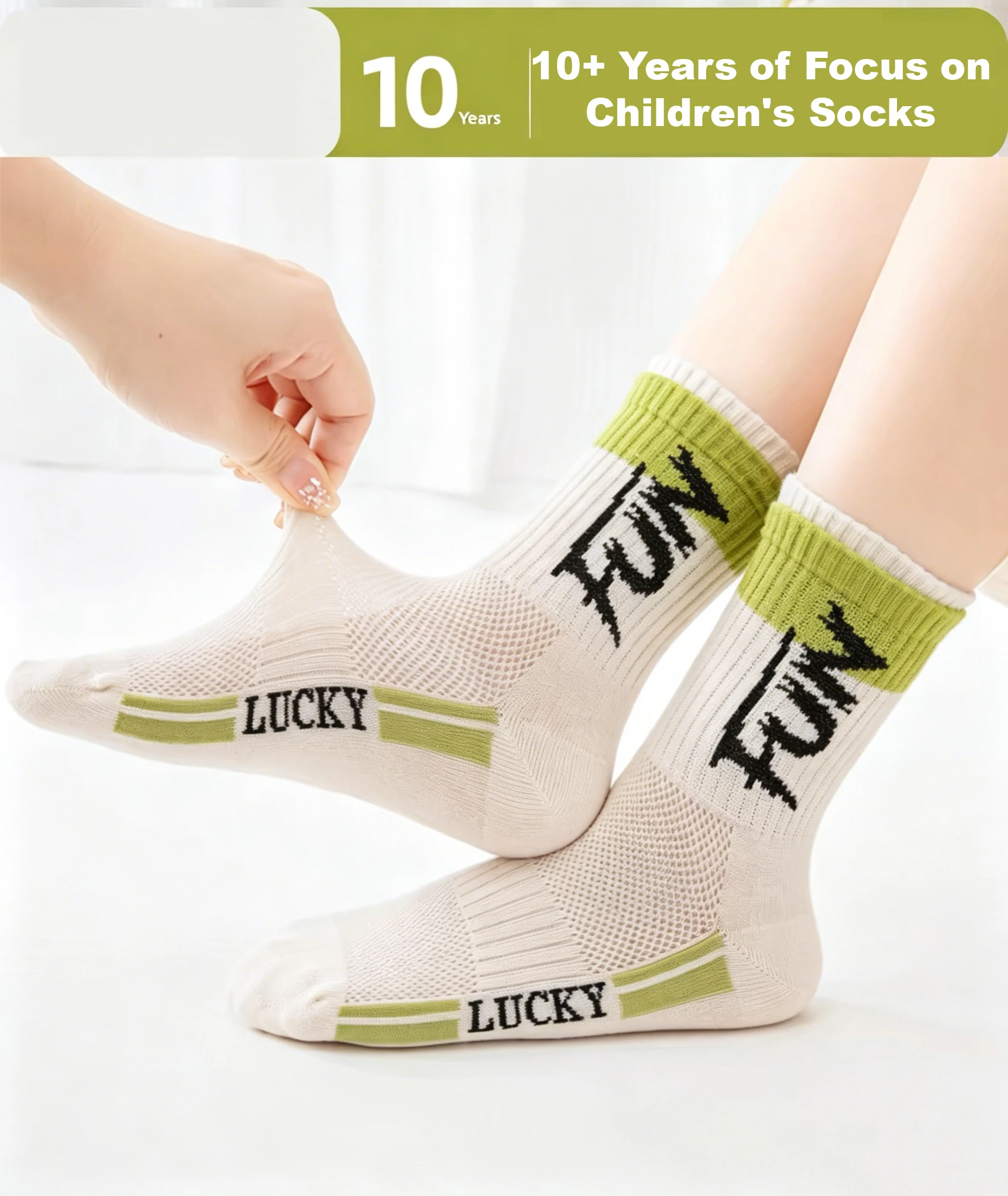 

5 Pairs Kids Socks, Thin Summer Sports Socks, Letter Print Design, Boys Socks, Simple Fashion, Soft & Comfortable