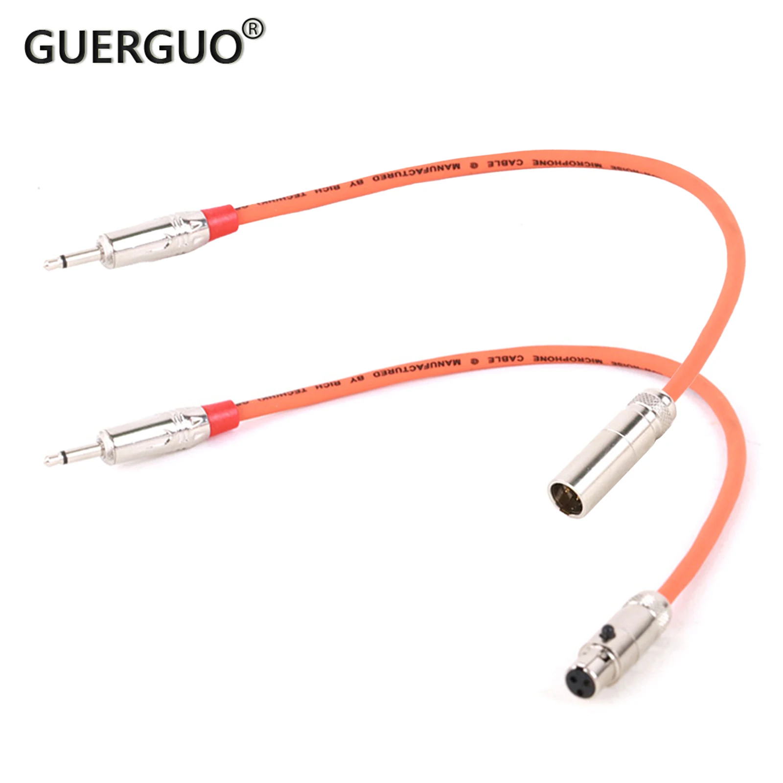 

0.3M-30M 3.5 To Mini XLR Audio Cables Mini XLR 3-Pin Male/Female to 3.5mm 1/8‘’ TS Male Cord for Headphone Carmera Converter Etc