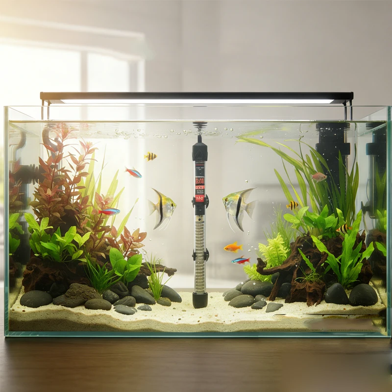 Aquarium Tauch Heizung Aquarium Wasser Heizstab Konstantem Thermostat Temperaturregelung 220 V 25 W/50 W/100 W/200 W/300 W – Detail 11