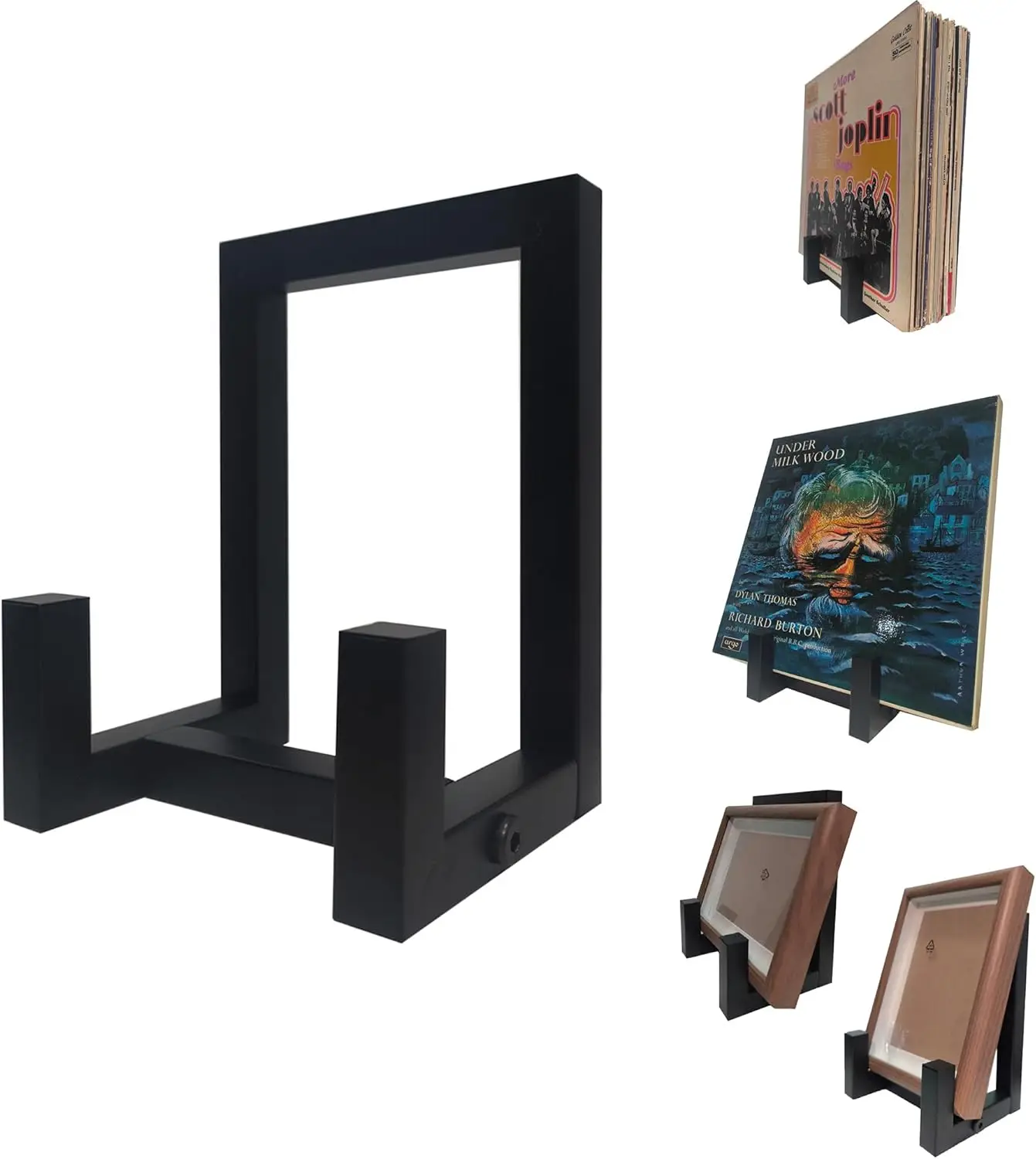 

Record Holder , Vinyl Record Storage, Stand Displays, Now Playing Stands & Cradles for LPs - Includes Vinyl Rack, Record Player