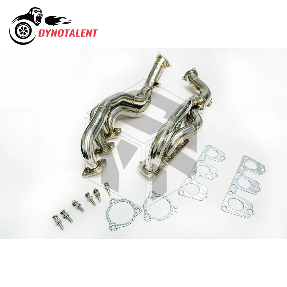 

DYN RACING SS304 Long Tube Exhaust Header For B8 3.0T S4 and S5 A7 A8 Q5 SQ5 3.0 TFSI V6