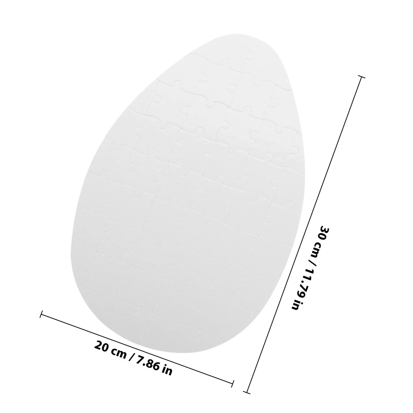 5 pièces chaleur blanc Puzzle bricolage artisanat jeu pour bricolage Puzzle enfants Sublimation Puzzle blancs Puzzle éducatif