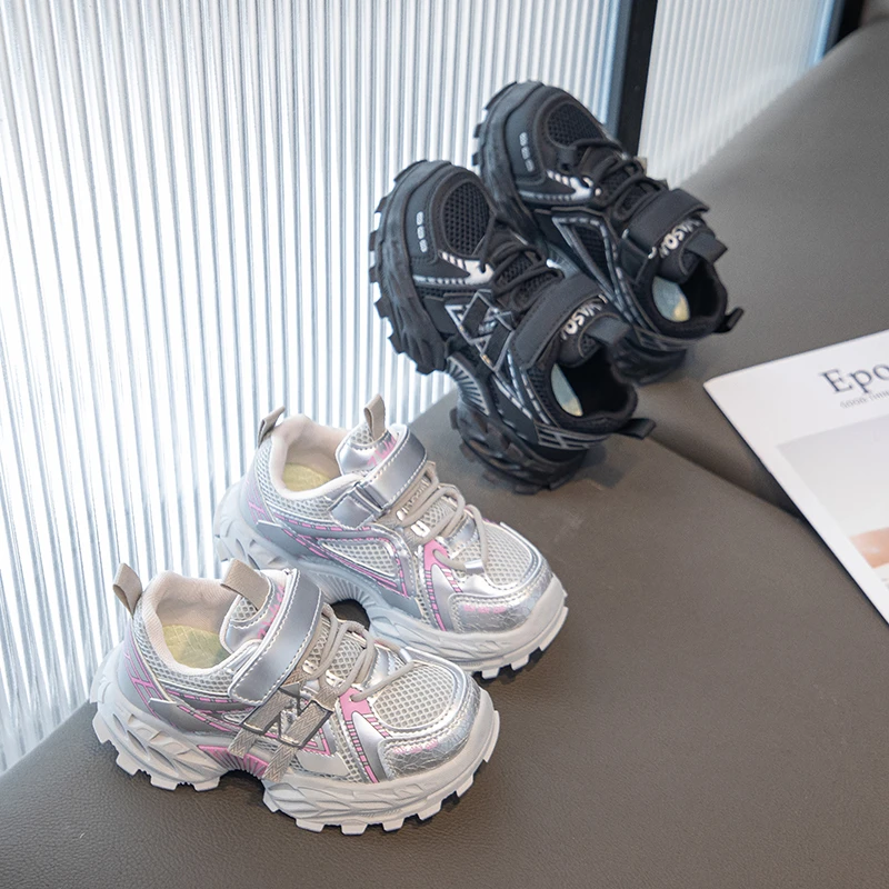 

Детские весенне-осенние высококачественные и удобные детские кроссовки с мягкой дышащей сеткой, кроссовки для бега для мальчиков и девочек