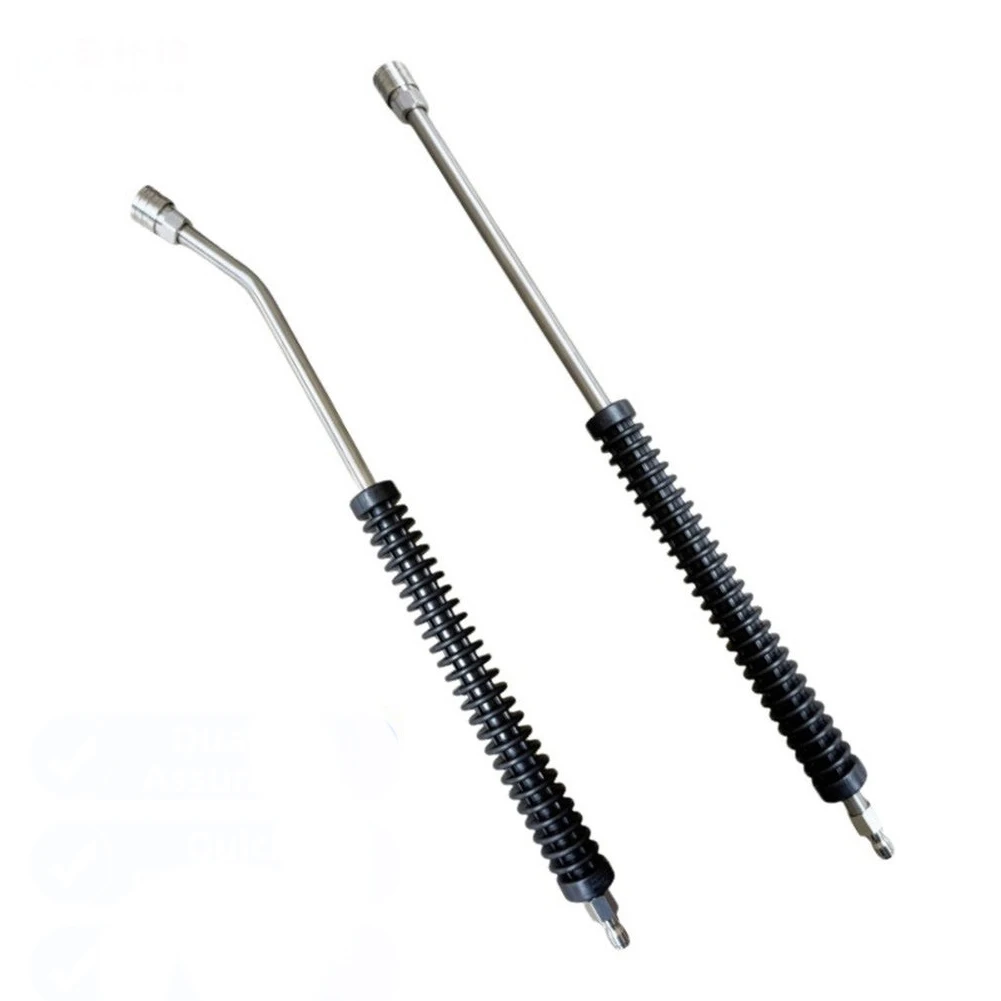 14 Inch Stainless Steel Extension Wand Compatible with Most Pressure Washers for Improved to Hard-to-Reach Areas