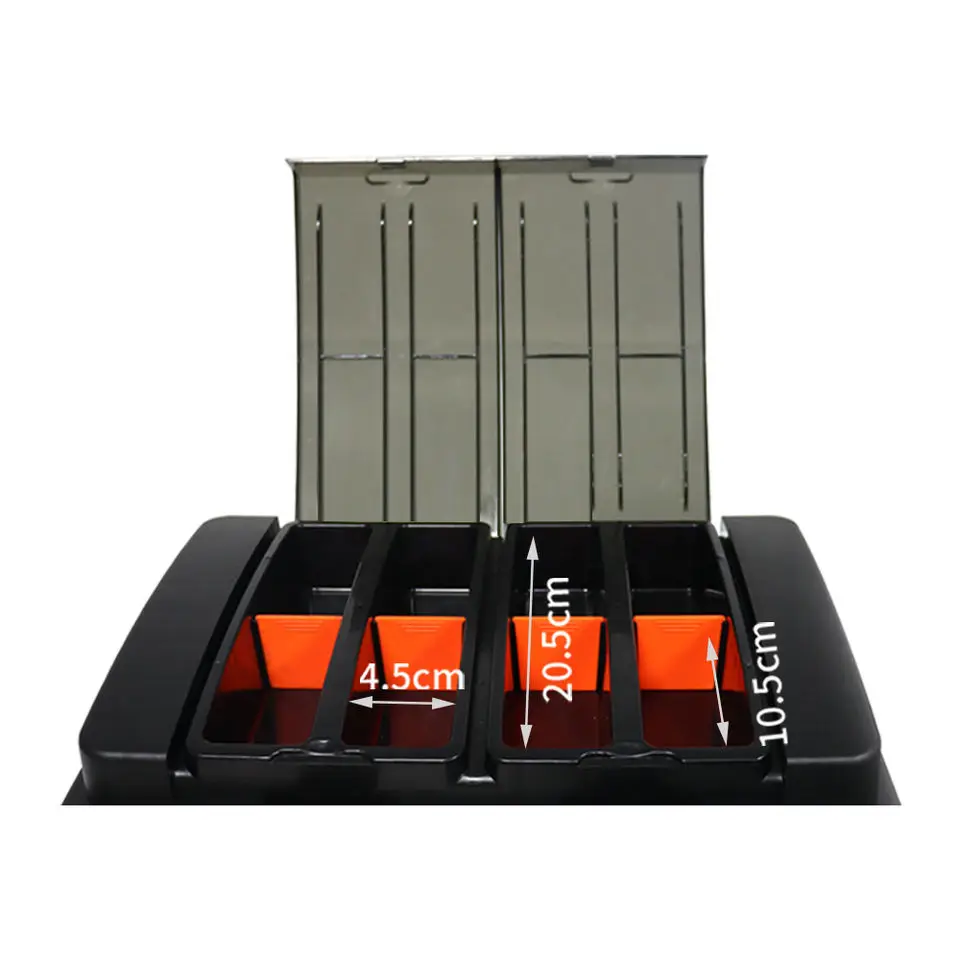 Top Abs Plastic Multifunction Fishing Tool Quality Plastic Fishing Tackle Box Fishing Seat Boxt