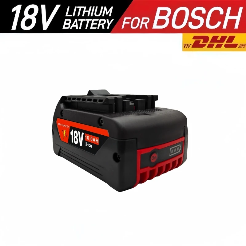 

New 18V rechargeable lithium battery, suitable for Bosch professional cordless power tool battery replacement⚡