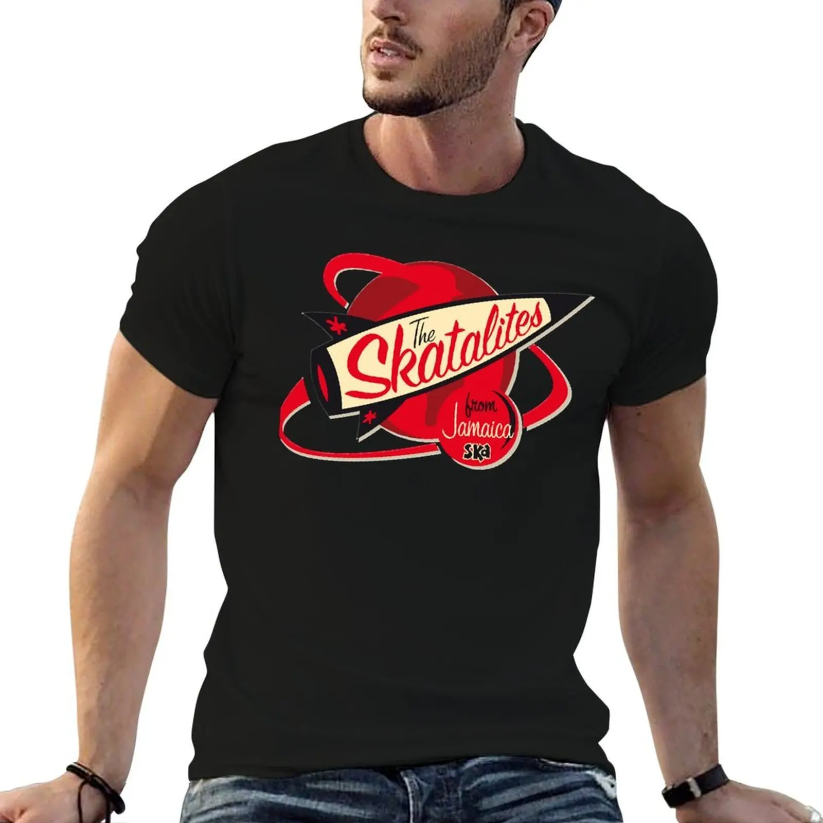 

The Skatalites Rocktet T-Shirt g man t shirts for men black cotton t-shirt plain for man package T-Shirt