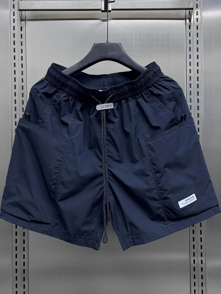 

High-End Functional Ice Silk Thin Casual Loose Summer orts for Men Breathable Comfortable Loose Fit Youthful Sle