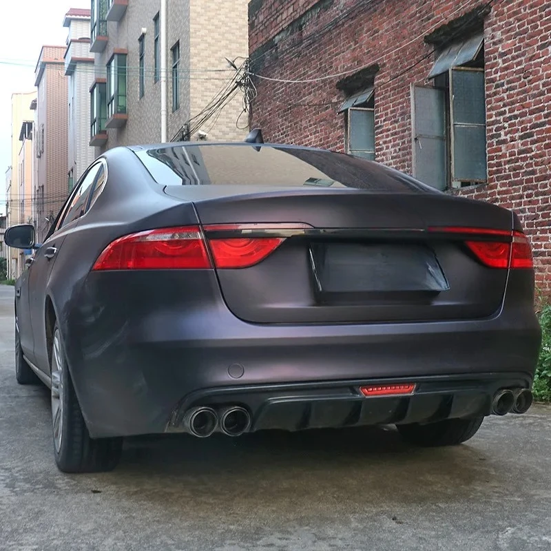 ل 2015-2020 جاكوار XF XFL XE XEL الشفة الخلفية الناشر الصغيرة المحيطي سبويلر الملحقات