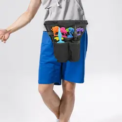 Half Waist Tools Apron Oil Resistant Adjustable Heavy Duty for Balloon Entertainer Protective Garden Waist Apron Work Apron