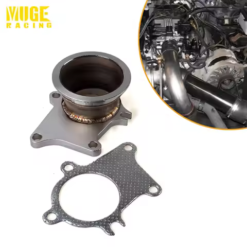 New Arrived for T3/T4 Turbo 5 Bolt to 3" V-Band Flange Adaptor Stainless Steel Adapter Turbine RS-BOV087