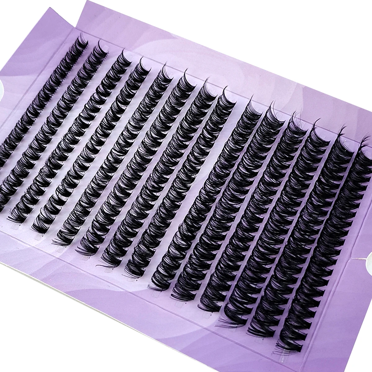 280 Bundles 60D/80D Mink Eyelashes 0.05mm Thin Eyelash Extension 3D Russia Volume Individual Eyelash Cluster Makeup Black Lashes