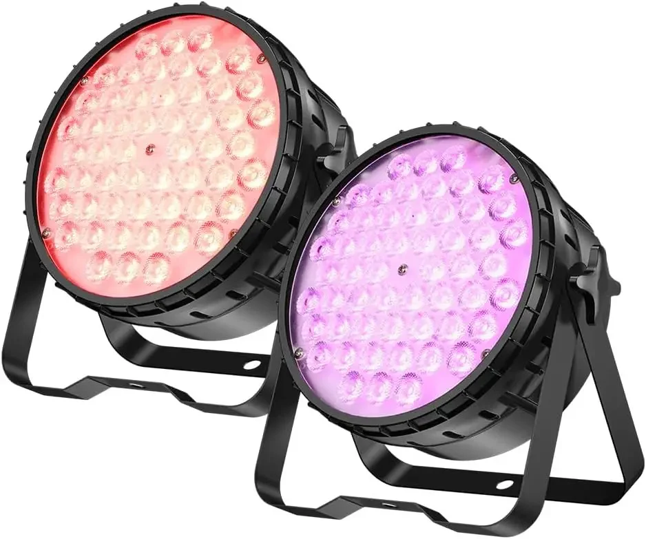 

Светодиодный прожектор Betopper 54 * 4W High CRI, RGBW 4-в-1, ультраяркий, для сцены, до 5500 лм, для вечеринок и дискотек