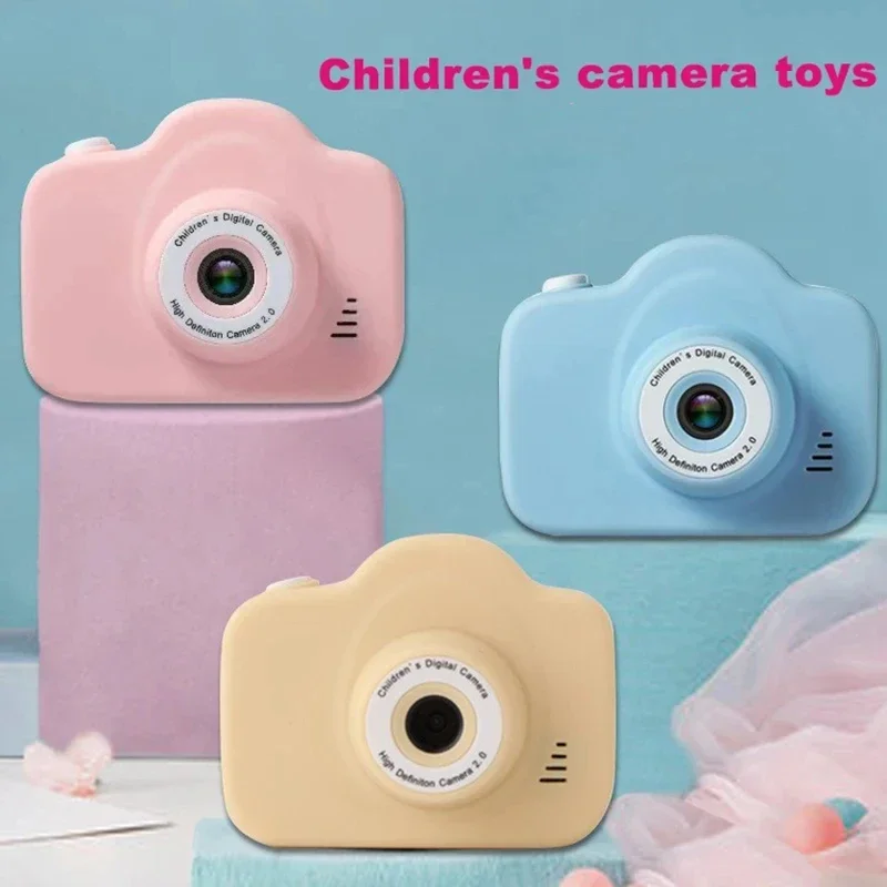 Color Mini Children's Camera Multi-function Children Portable Photo Video Digital Camera Toys Child Selfie Camera Toy Gifts
