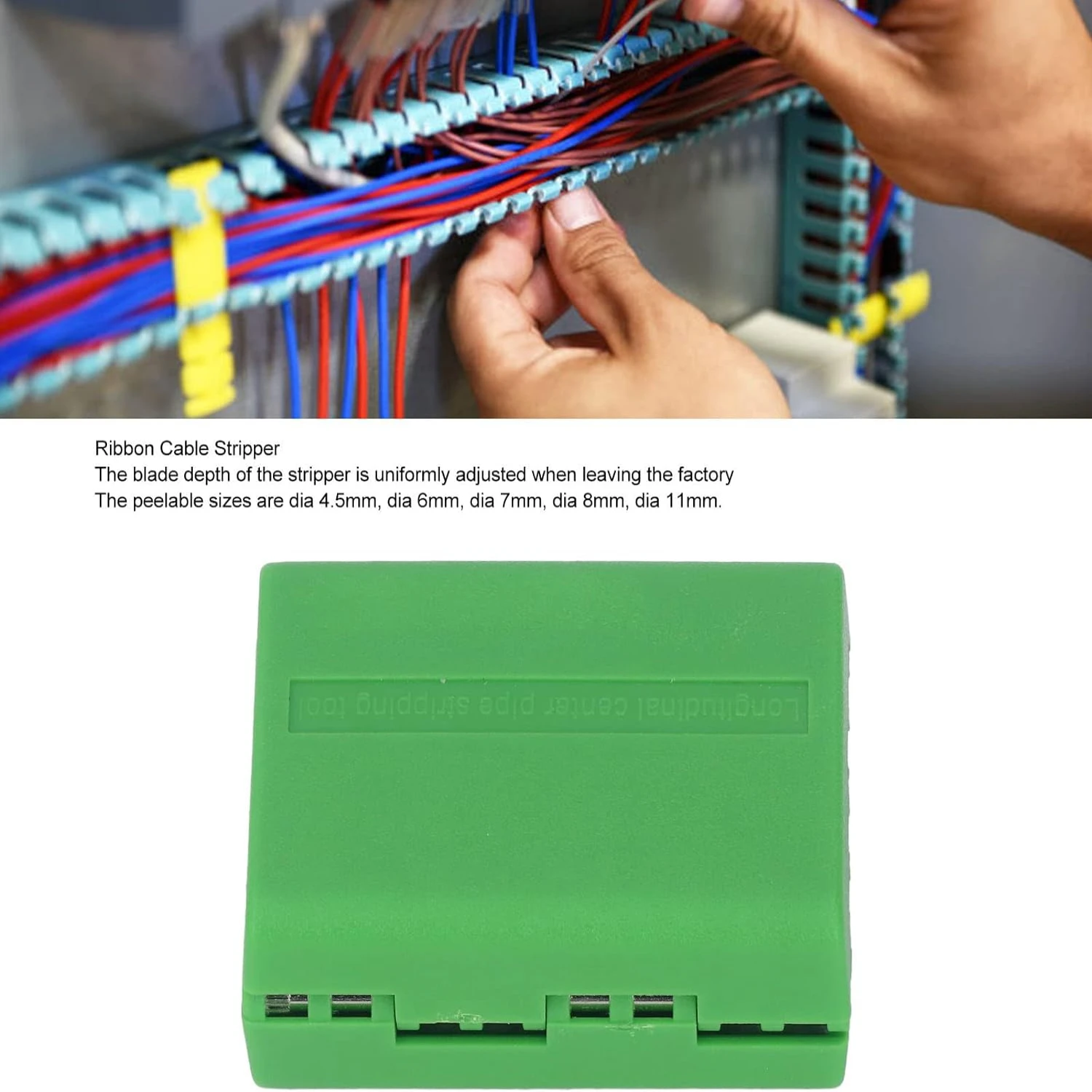 Reliable and Superior Heavy Duty Optical Fiber Ribbon Cables Wire Stripper - Precisely Long Loose Tube Slitter for Superior Perf