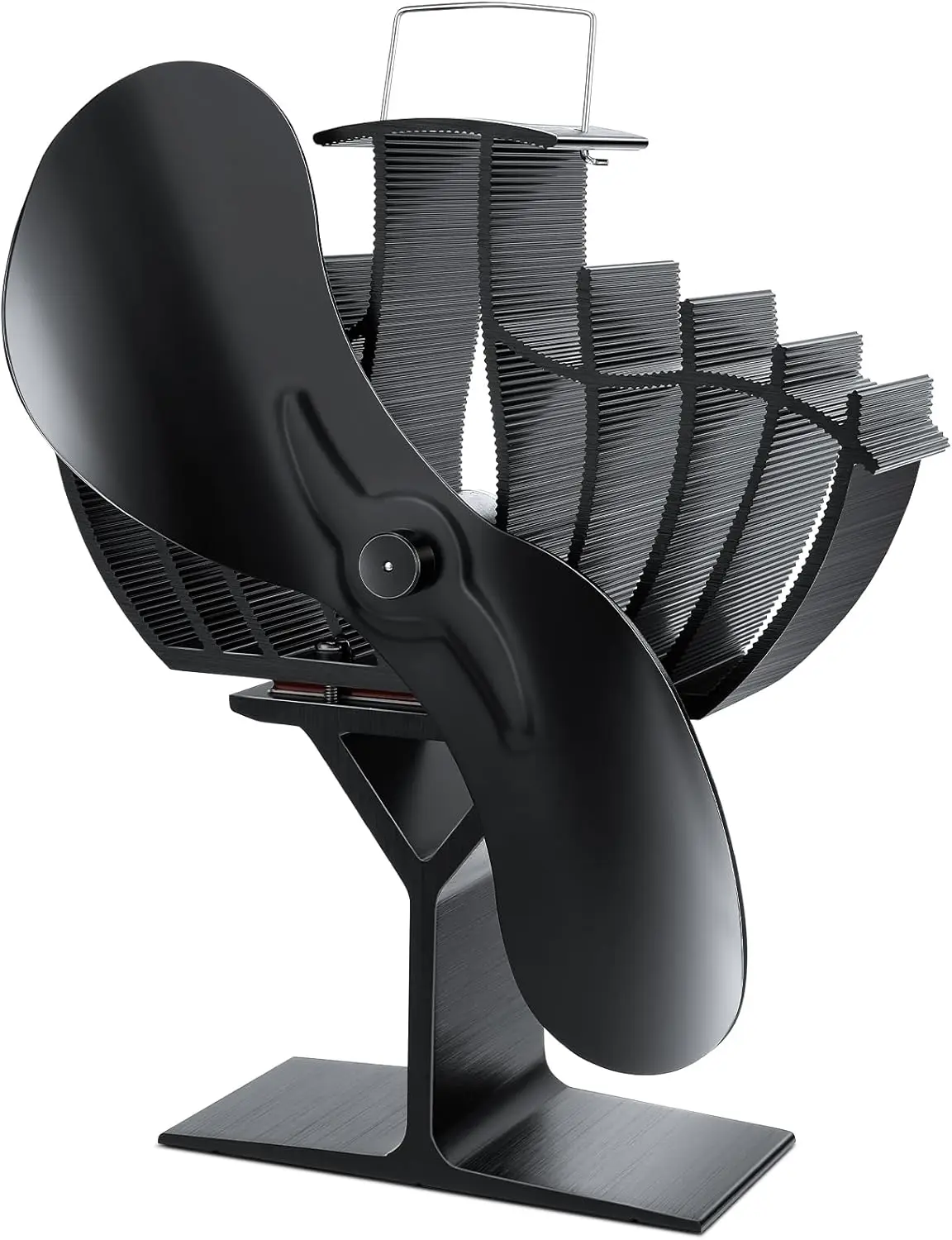 

Модернизированный вентилятор для дровяной печи, вентилятор для камина с высоким потоком воздуха и тепловым питанием для дровяной/газовой/бревенной горелки