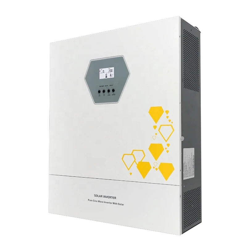 High Frequency  Pure Sine Wave 48Vdc 220Vac Single Phase Output 11kw Hybrid Solar Inverter