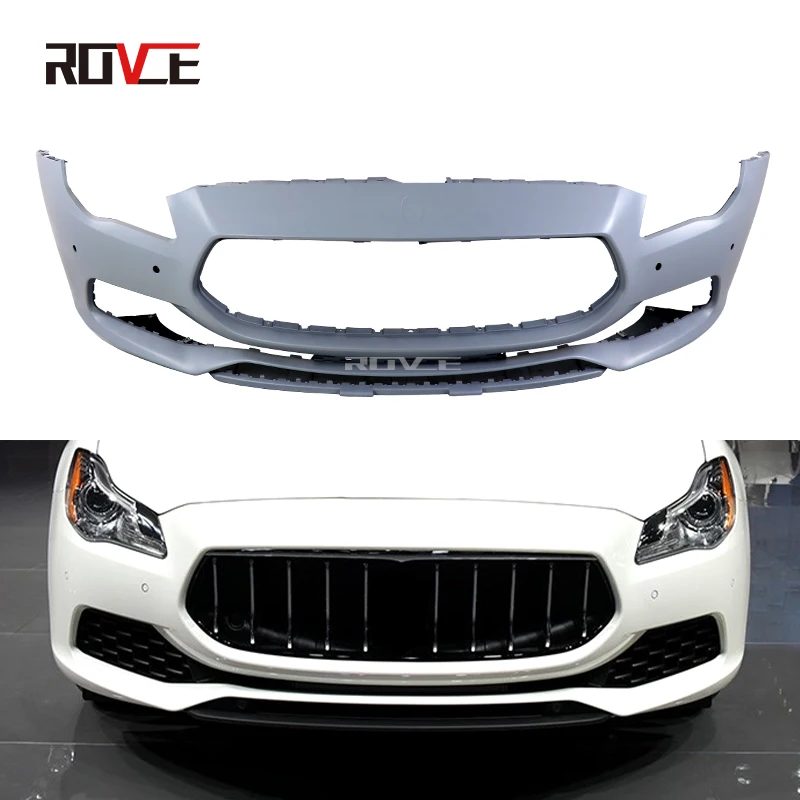 

ROVCE Car body kit Front Bumper For Maserati Quattroporte 2017+ 673006999 Front Bar