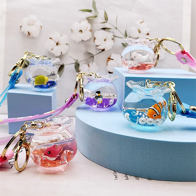 fish keychain Cute Fish Style Keychain Lucky Koi Bag Pendant Birthday Holiday Souvenir