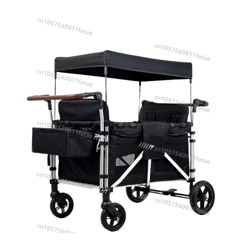 

Quadruplets Stroller, Multiple Fetuses, Early Education, Stroller Can Sit and Lie Down, Four Seats, Widened and Enlarged Camper