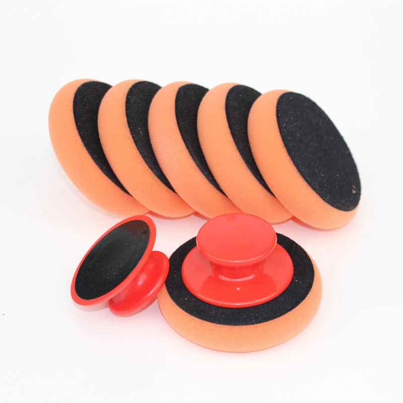 

Car Wash Wax Polish Pad Polishing Pad Sponge Car Cleaning Cloth Microfiber Applicator For Auto Polisher Waxing Sponge