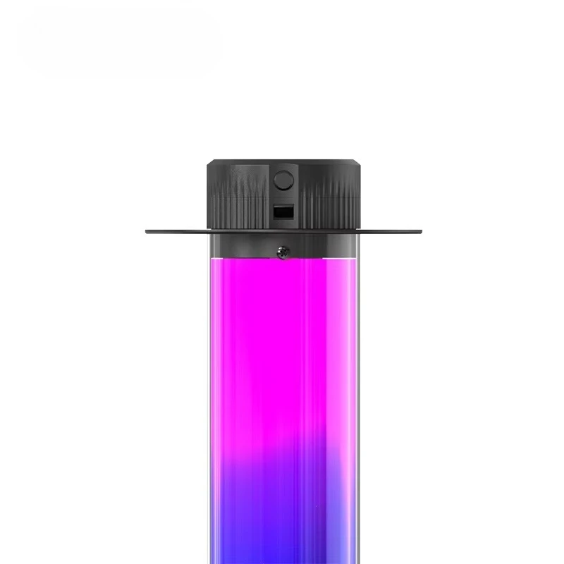 Pilier de diode électroluminescente RVB, barrière à corde pour pavillon photo 360