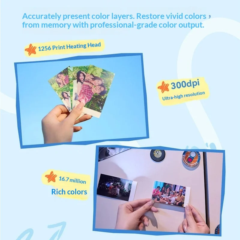 Godox P100 Pocket Photo Printer Portable Wireless Bluetooth NFC 300Dpi Hd Sublimation Printer For Mobile Phone