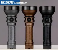 Skilhunt EC500 Flashlights 2100 Lumens Rechargeable Long-Range Flashlight Torch Light