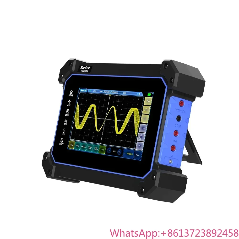 

TO1254D TO1154D TO1204D Touch Screen Digital Oscill 4 Channels Portable USB Oscill + 25Mhz Signal Source+Meter