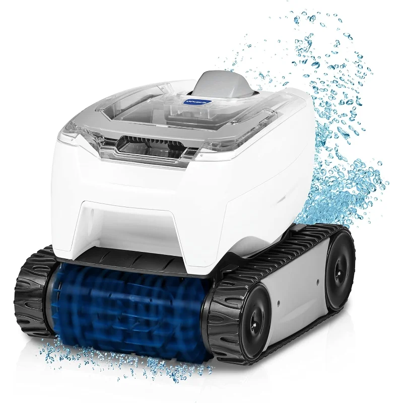 

Роботизированный очиститель бассейна Polaris P70 для бассейнов с плоским дном, прозрачная крышка с легко очищающейся канистрой-фильтром, компактный и легкий вес
