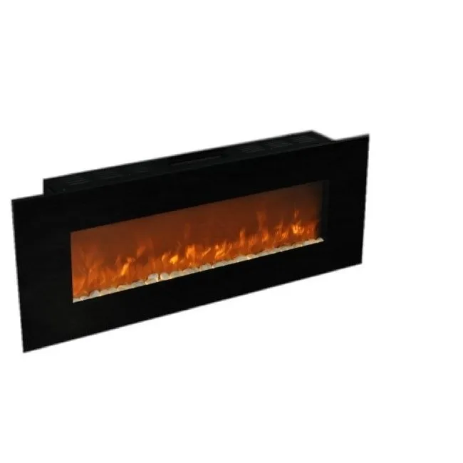

【Hot】Modern 110V/220V Electric Fireplace Wall-Mounted LED Light Simulated Flame 1500W Space Heating Remote Control Household Hot