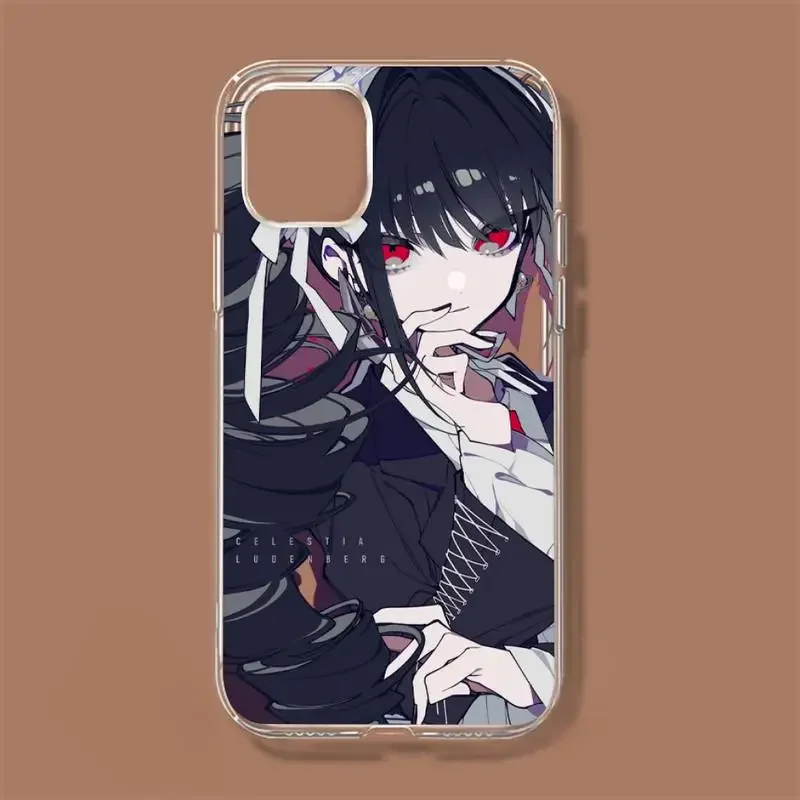 Danganronpa Phone Case For iPhone 11 12 Mini 13 14 Pro XS Max X 8 7 6s Plus 5 SE XR Transparent Shell