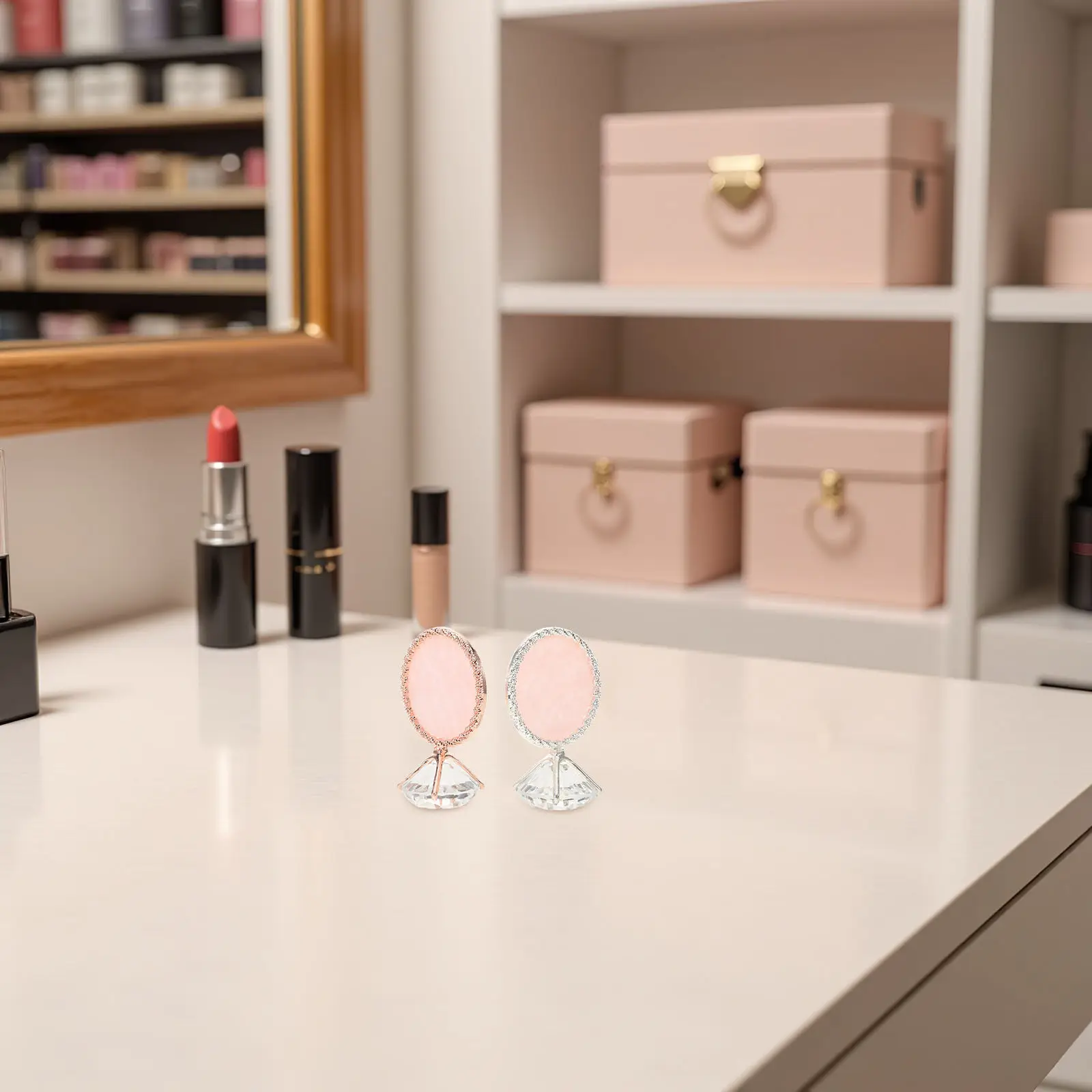 

Набор из 2-х элегантных и устойчивых подставок для демонстрации нейл-арта, профессиональная подставка для маникюра, демонстрационная доска для образцов накладных ногтей для салонов красоты