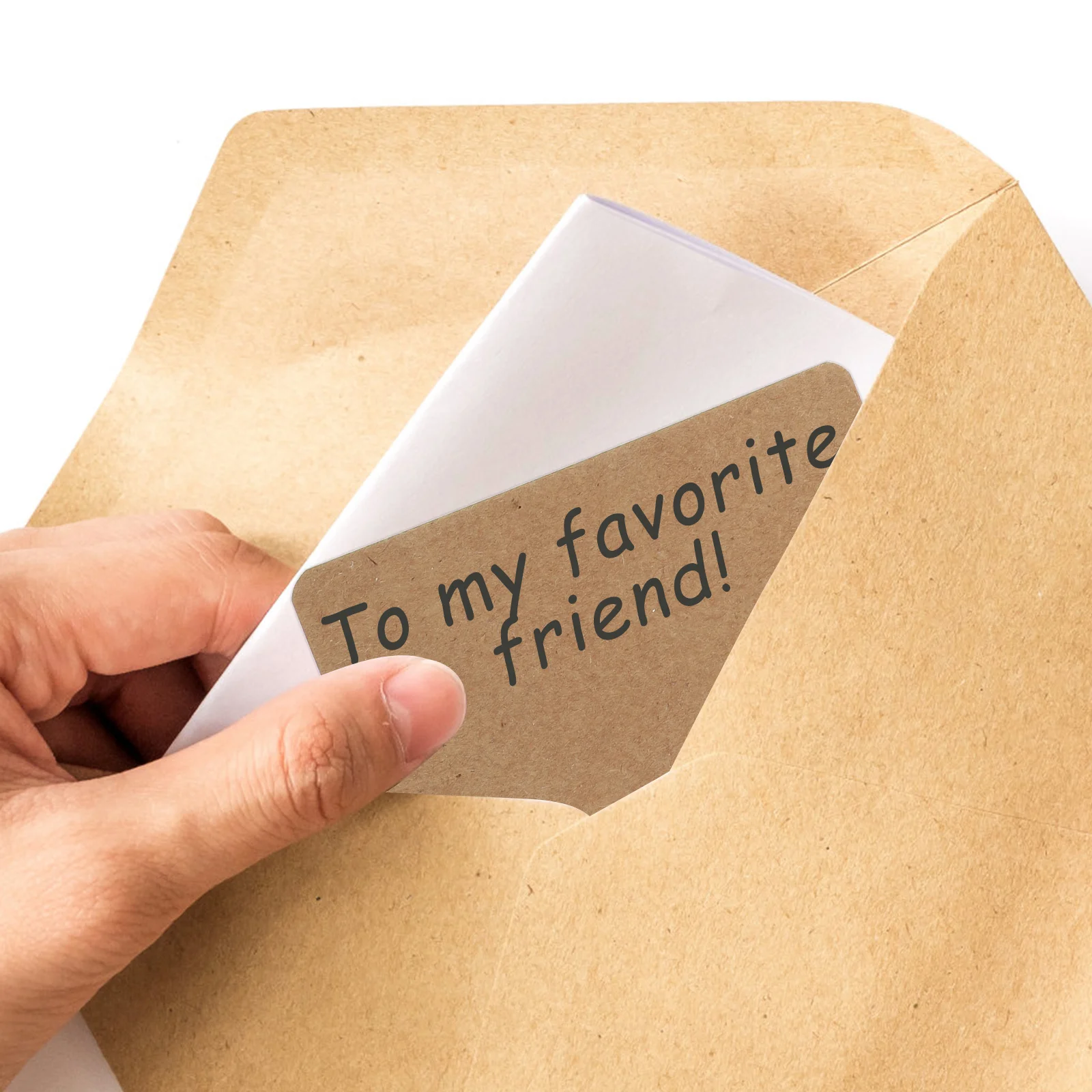 

300 Pcs Blank Message Cards Greeting Craft Empty Multipurpose Business Card Making Supplies DIY Cards Envelopes Included