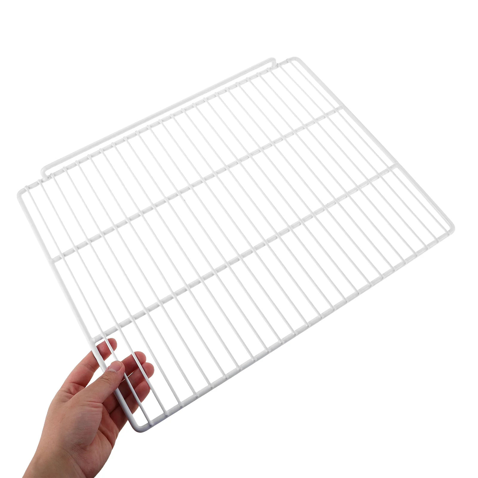 

Refrigerator Shelf Freezer Partition Organizer Divider Board Storage Rack Fridge White Separator